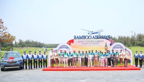 Hơn 1500 golfer tranh tài tại giải đấu Bamboo Airways Golf Tournament 2022 - Flight to London