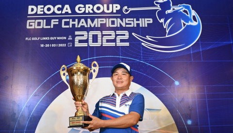 Golfer Mai Đức Thuỷ vô địch DeoCa Group Golf Championship với thành tích 74 gậy