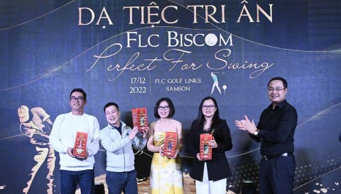  FLC Biscom tổ chức Dạ tiệc tri ân đối tác và truyền thông báo chí. 