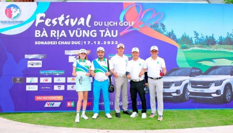 Festival Du lịch Golf Bà Rịa Vũng Tàu thành công rực rỡ