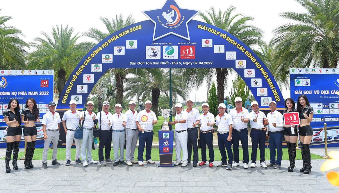 CLB Golf Họ Hà Việt Nam ghi dấu ấn lớn ở giải VĐ Các CLB Dòng Họ phía Nam