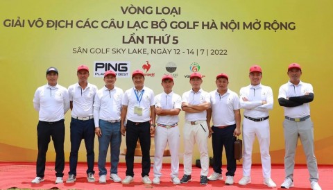Hội golf Phú Thọ và 7 đội tuyển cuối cùng lọt vào VCK giải VĐ Các CLB Golf Hà Nội Mở Rộng 2022
