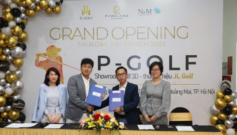 JL Golf khai trương showroom Golf 3D đầu tiên tại Hà Nội