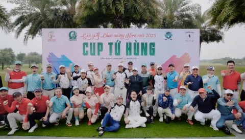 CLB Hoàng Mai vô địch giải golf Chào năm mới - Cúp Tứ Hùng