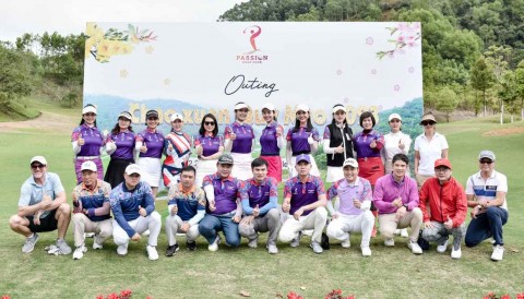 Dàn hoa hậu người đẹp outing golf mừng sinh nhật cựu người mẫu Thuý Hằng