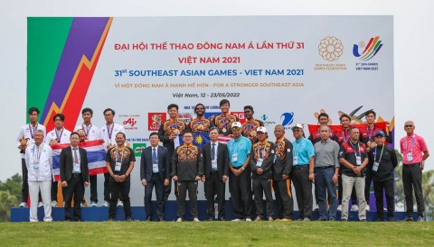 Tuyển nam Malaysia, nữ Thái Lan 'ẵm trọn' HCV tại SEA Games 31