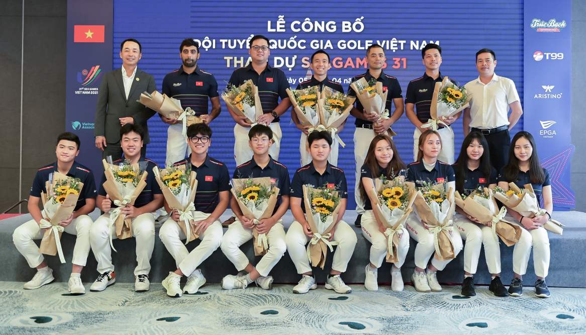 Tự hào và xúc động tại lễ công bố đội tuyển golf Việt Nam tham dự SEA Games