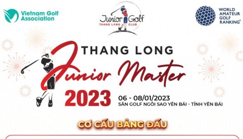 Golf trẻ khởi động năm mới với Thăng Long Junior Master 2023