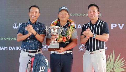 Nguyễn Anh Minh vô địch giải VĐ Trẻ Quốc Gia, mang về danh hiệu thứ 3 trong năm