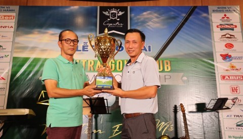 Đạt gross 79, golfer Đinh Đức Tuấn vô địch Ciputra Golf Club Championship 2019