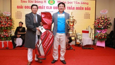 Golfer Trần Đình Luân vô địch Giải ra mắt CLB Golf Họ Trần 