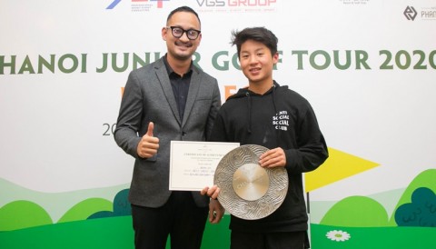 Đoàn Uy vô địch hệ thống VGS HANOI JUNIOR GOLF TOUR 2020