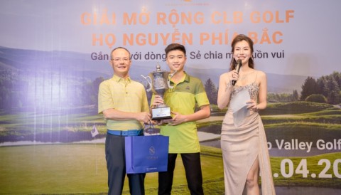 Nguyễn Quang Trí đoạt best gross Giải CLB Golf Họ Nguyễn Phía Bắc Mở Rộng