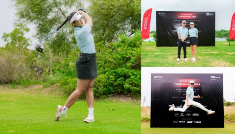 Thảo My, Bảo Nghi, Jay Park 'quẩy golf' nhiệt tình ở ECCO Golf Tournament 2024