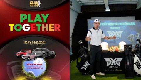 Play Together: Sân chơi cho nghệ sĩ và doanh nghiệp giao lưu golf cùng nhau