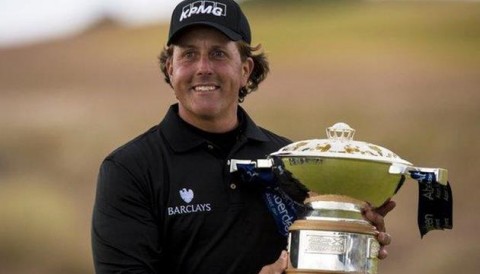 Phil Mickelson có chiến thắng xuất sắc tại giải Scottish Open 
