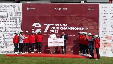 VGA Tour Championship: Sân Thanh Lanh thưởng nóng 200 triệu đồng cho golfer ghi Hole in one