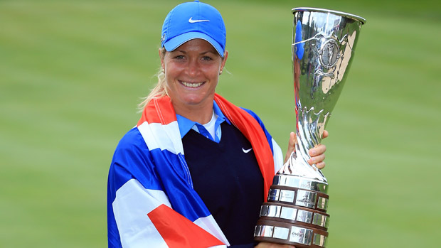 Suzann Pettersen đi vào lịch sử khi vô địch giải Majors thứ 5 đầu tiên của LPGA