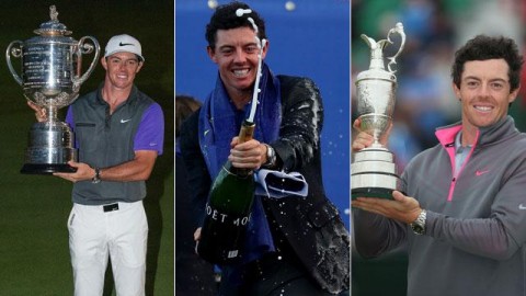 PGA Tour: Rory McIlroy nhận danh hiệu golfer của năm
