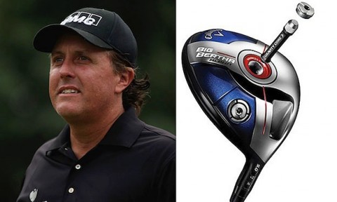 Phil Mickelson bổ sung thêm gậy Driver Callaway Big Bertha Alpha 9,5 Degree
