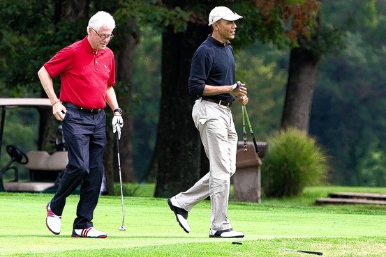 Tình yêu golf của Bill Clinton