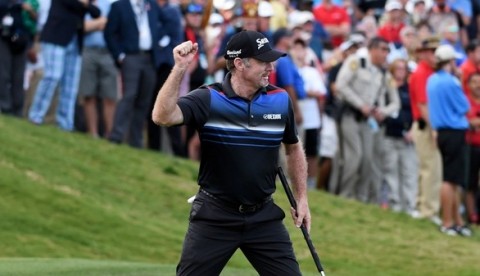 Rod Pampling 'ứa nước mắt' khi có danh hiệu PGA TOUR sau 10 năm