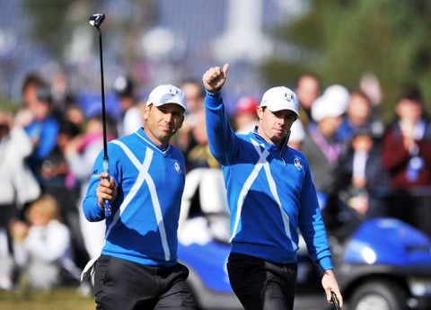 Ryder Cup 2014 Ngày 1: Tuyển châu tạm dẫn tuyển Mỹ với tỷ số cách biệt 5:3