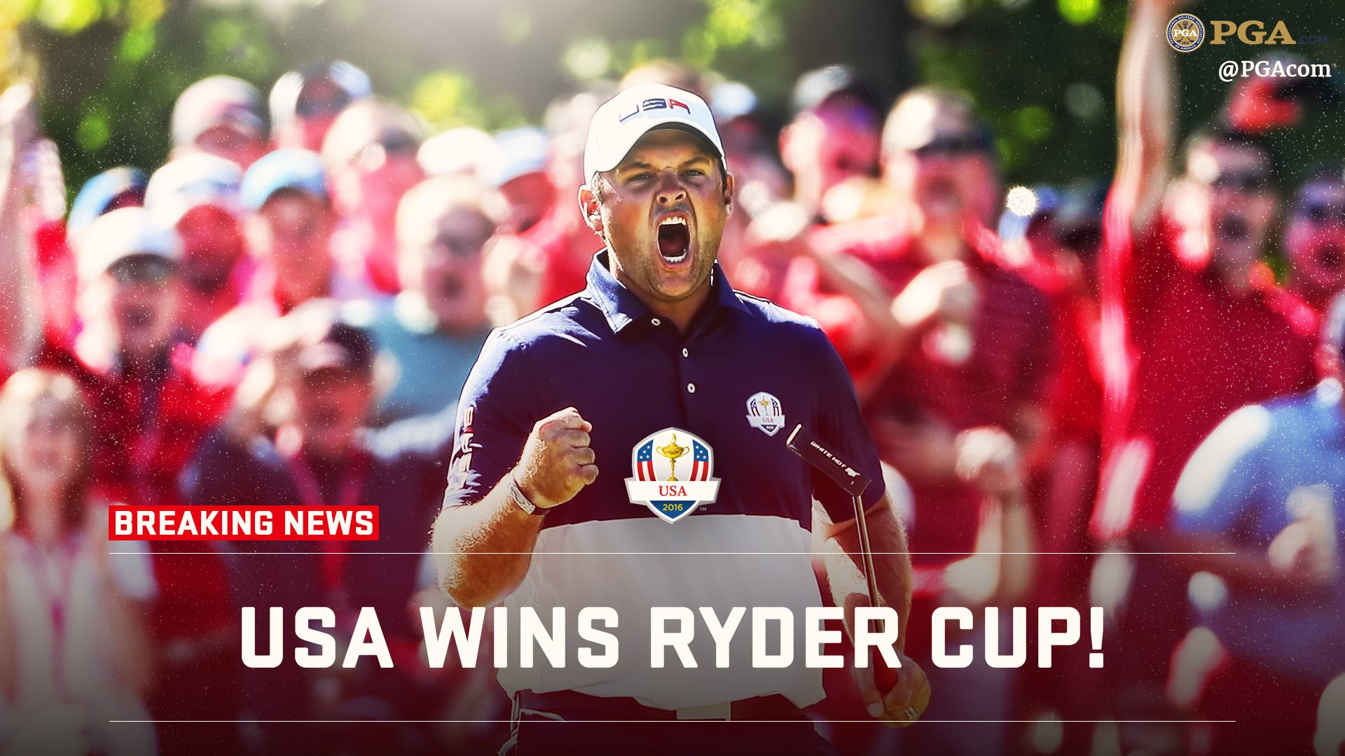 Tuyển Mỹ chiến thắng tuyệt đối tại Ryder Cup 2016 sau gần thập kỷ