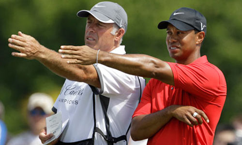 Caddie Stevie Williams lại xin lỗi Tiger Woods