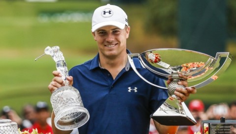 Jordan Spieth hoàn thành giấc mơ Fedex Cup 2015 khi đăng quang Tour Championship