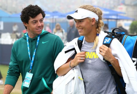Cặp đôi Wozniacki - McIlroy bác tin đồn chia tay