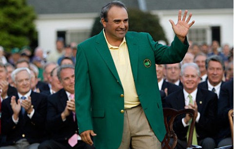Angel Cabrera mang chức vô địch Masters về Argentina