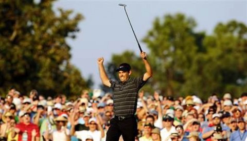 Charl Schwartzel bất ngờ với chiến thắng The Masters lần thứ 75