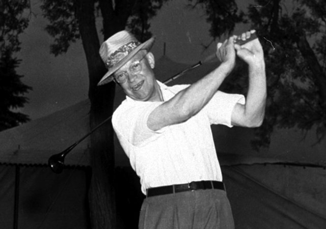 Tổng thống Eisenhower và niềm đam mê golf 