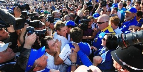 Những thời khắc ghi lại cho chiến thắng của châu Âu