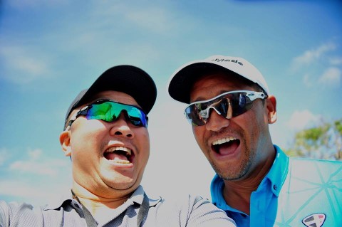 Greg Norman và Michael Campbell trải nghiệm sân gôn đẹp nhất Việt Nam