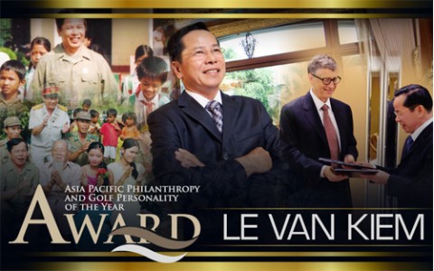 Chủ sân golf Long Thành được Hiệp hội golf châu Á vinh danh