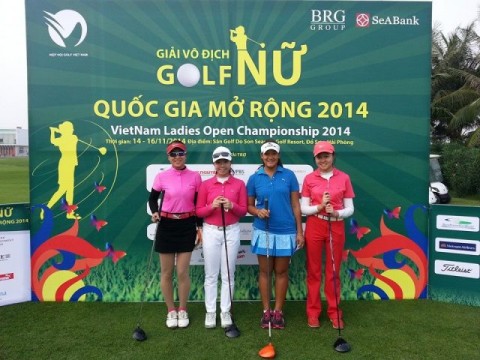 Gôn thủ 16 tuổi đăng quang giải golf nữ quốc gia 2014 