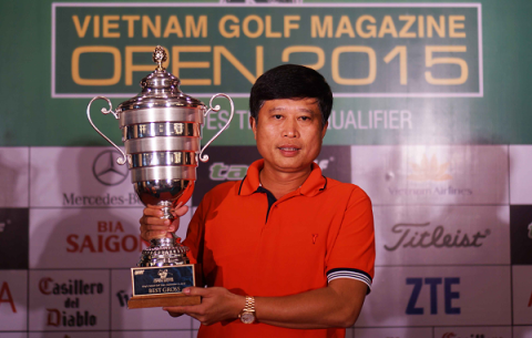 Golfer Nguyễn Văn Sơn vô địch VGM Open 2015 với giải thưởng khủng