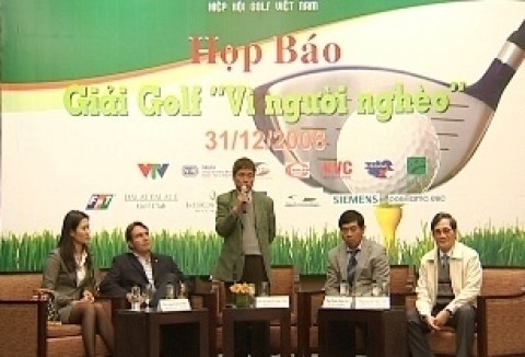 Giải golf vì người nghèo 2008.