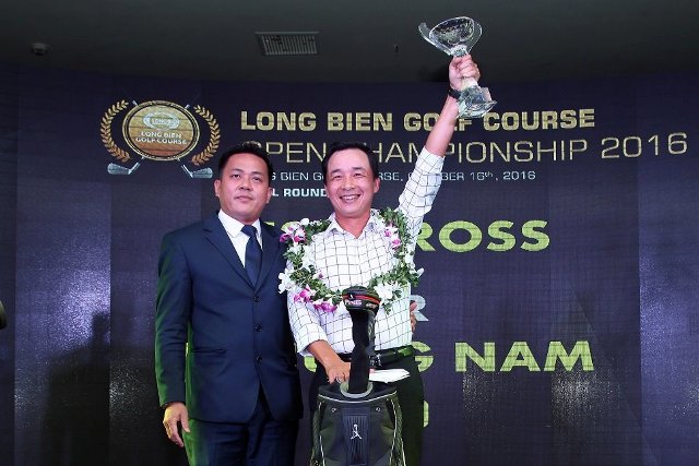 VCK Long Biên GC Open Championship 2016: Golfer Lê Hùng Nam xuất sắc đăng quang giải đấu