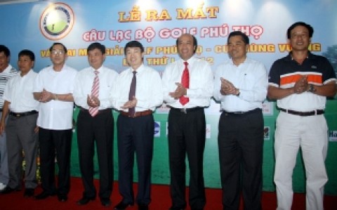 Lễ ra mắt & Giải golf Câu lạc bộ Phú Thọ - Cúp Hùng Vương lần thứ I - năm 2012