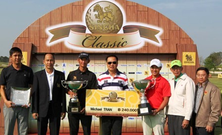 Trần Lê Duy Nhất (Michael Trần) vô địch giải Singha Classic