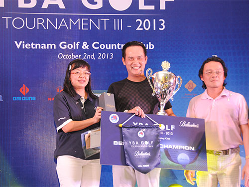 Tổ chức giải golf YBA Golf tournament II-2013 gây quỹ từ thiện