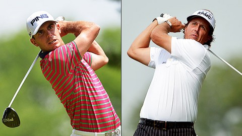 Vòng 2 USOpen: Điểm birdie muộn đưa Mickelson trở lại cuộc đua