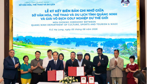 Quảng Ninh, WAGC và FLC ký kết hợp tác, hướng tới đưa các giải golf quốc tế đến Việt Nam