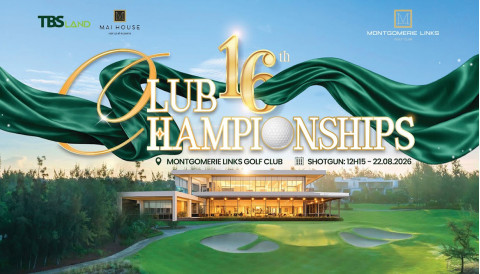 Montgomerie Links sẵn sàng cho Giải Vô địch Câu lạc bộ lần thứ 16