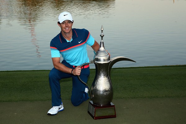 Rory McILroy chiến thắng tuyệt đối giải Omega Dubai Desert Classic