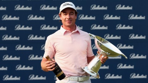 Điểm Eagle giúp Brett Rumford lên ngôi tại Ballantine's Championship