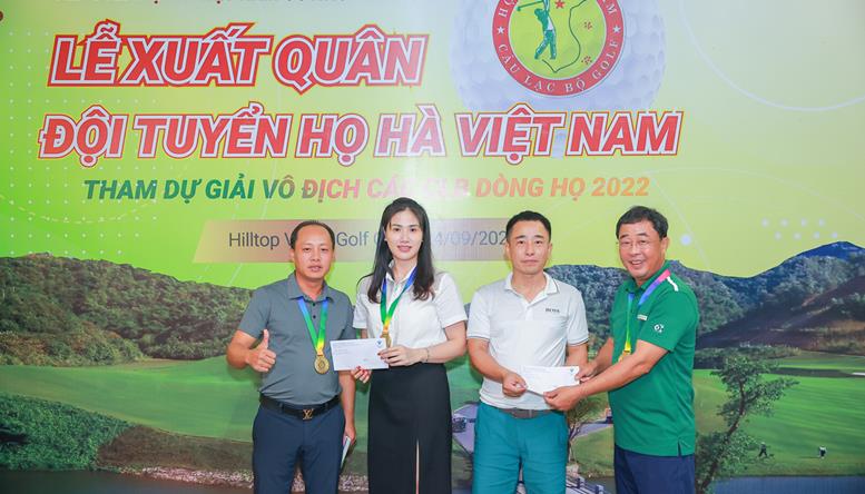 CLB Golf Họ Hà Việt Nam outing và xuất quân giải VĐ Các CLB Dòng Họ